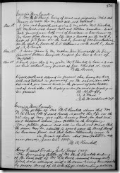 N. W. Brock Will, pg 1 N. W. Brock Will, pg 1