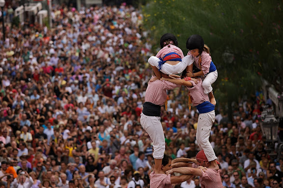 Xiquets de Tarragona, 2 de 7. Diada castellera de Santa Tecla. Festa major de Santa Tecla. Tarragona, Tarragonès, Tarragona