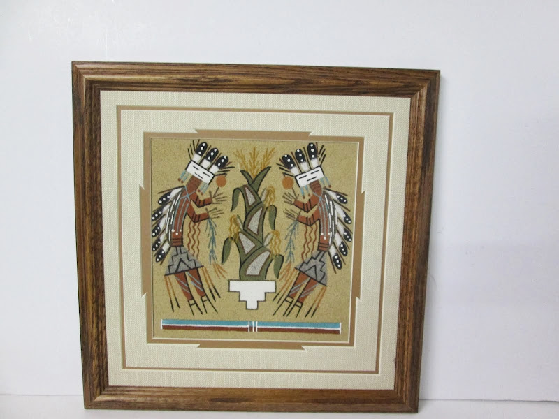 R. Tom Navajo Sand Painting