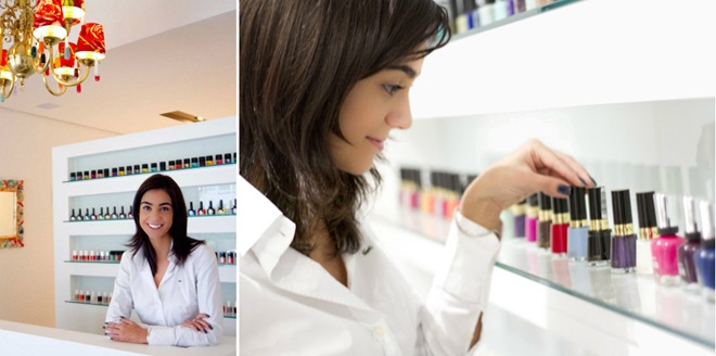 Primeiro Nail Bar de Curitiba traz esmaltes importados e drinques para as clientes – Pietra Nail Bar. pietra nail bar curitba