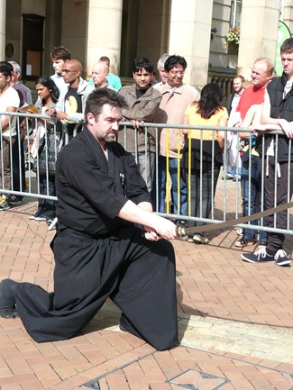 Айкидо на Victoria square
