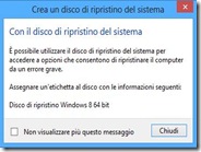 Creare disco o USB di ripristino di Windows 8 per ripristinare il sistema in caso di errori gravi