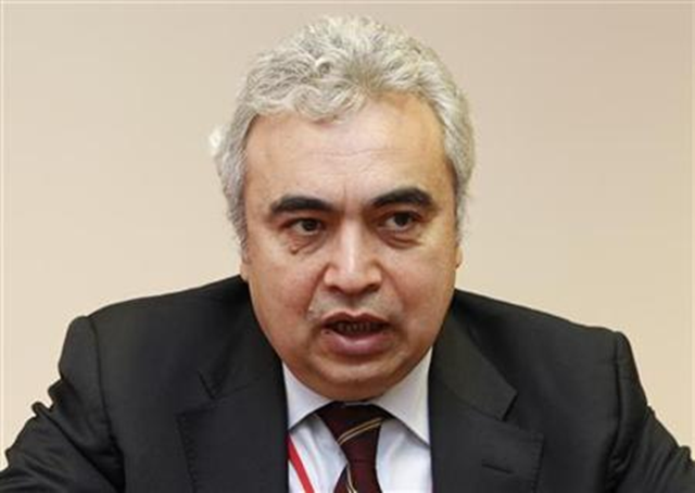 International Energy Agency's chief economist Fatih Birol speaks to Reuters during an interview in Baghdad, 29 February 2012. Mohammed Ameen / Reuters / Files