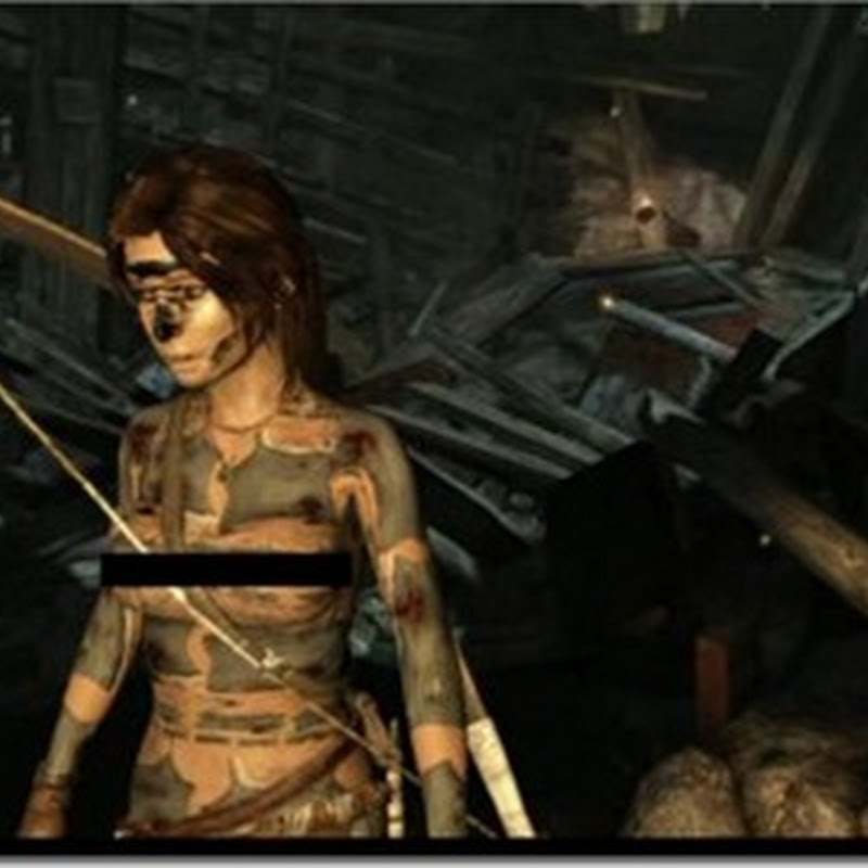 Nicht jugendfrei: Tomb Raider Glitch lässt es so aussehen, als liefe Lara Croft „oben ohne“ herum