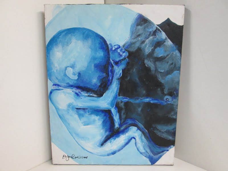Fetus Painting 