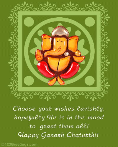 HAPPY GANESH CHATURTHI