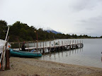 Muelle en Bahia Torito Cruce de Tierra del Fuego Trekking Desde Estancia Carmen al Lago Fagnano, y desde la Sierra Valdivieso al Canal Beagle! 7 dias de Trekking intenso.