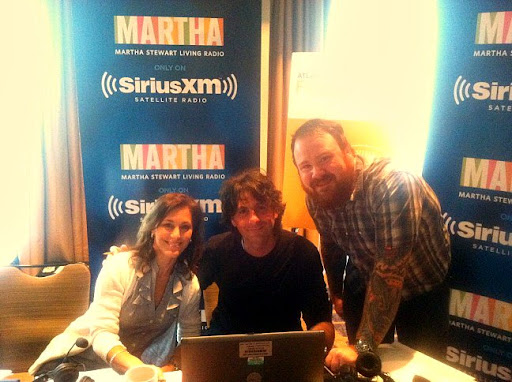 Chef Kevin Gillespie stops by the live broadcast...