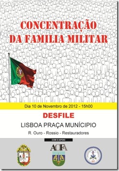 Militares manifestam-se em Lisboa.Nov.2012 Militares manifestam-se em Lisboa.Nov.2012