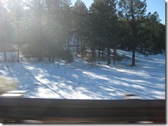 leaving NM snow leaving NM snow