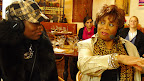 Vy Higginsen (on the right) talking with Tren'ness Woods-Black, (on left), Thelma Golden and Marcus Samuelsson about music in Harlem. Vy Higginsen (on the right) talking with Tren'ness Woods-Black, (on left), Thelma Golden and Marcus Samuelsson about music in Harlem.
