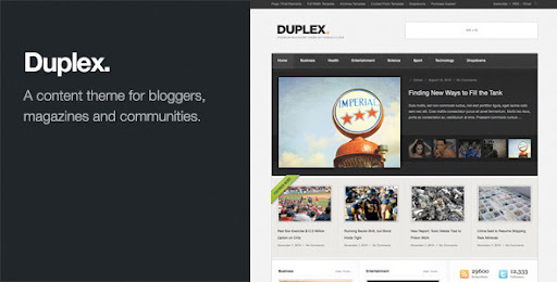 Duplex - Magazine / Community / Blog Theme - ThemeForest Item for Sale