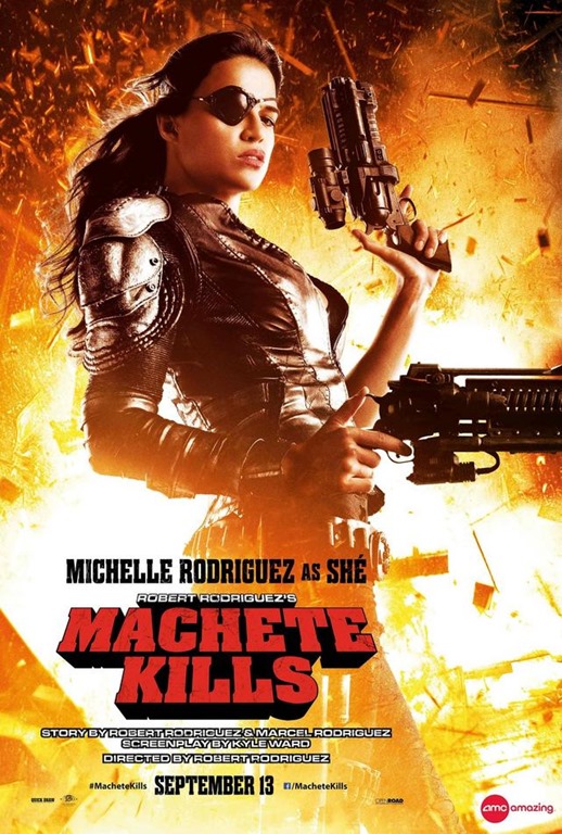 Machete Kills Michelle Rodriguez Character Poster