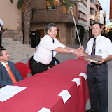Entrega Vara a Costalero de Honor 2007