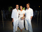 Fernando Moncho Lobo, Mariana Reutemann, y Chris Reekie. Foto: Mirabaires.