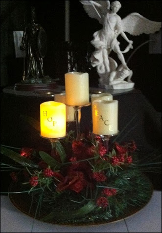 Kelly's Advent wreath