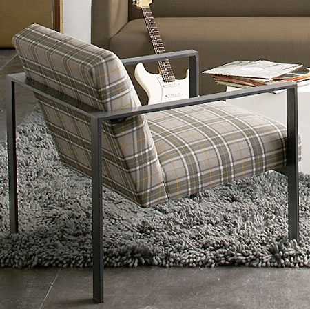 I'm a huge fan of modern furniture with classic patterns of upholstery -- I love the Dempsey Chair that I found on apartmenttherapy.com. I'm a huge fan of modern furniture with classic patterns of upholstery -- I love the Dempsey Chair that I found on apartmenttherapy.com.