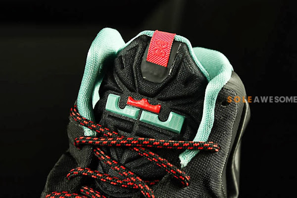First Look at Nike LeBron XI GS Black  Mint Green 621712004