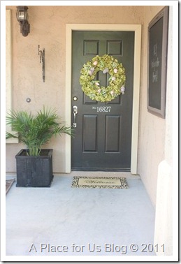 Front Door Sign