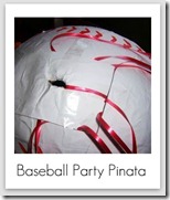 baseball pinata