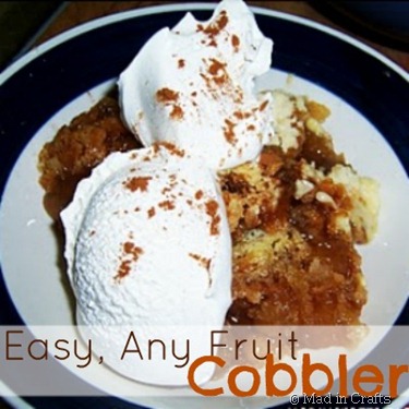 Easy, Any Fruit Cobbler