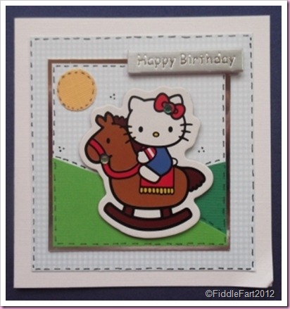 Hello Kitty card..