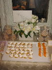 All of their cookies bore our wing's color palette: orange and white.