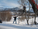Viktor hjalp til i forsøket på å la bjørka leve