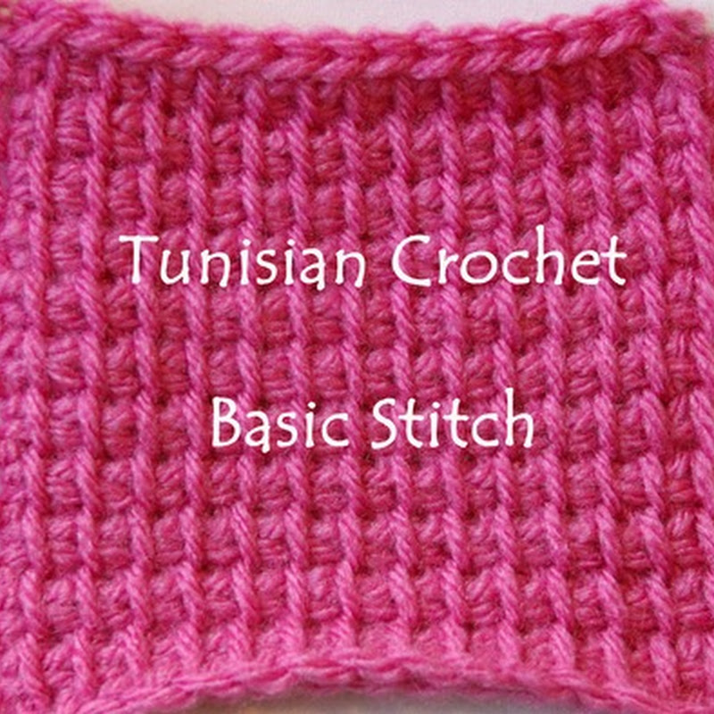 Tunisian Crochet How-To? Basic Tunisian Crochet Stitch