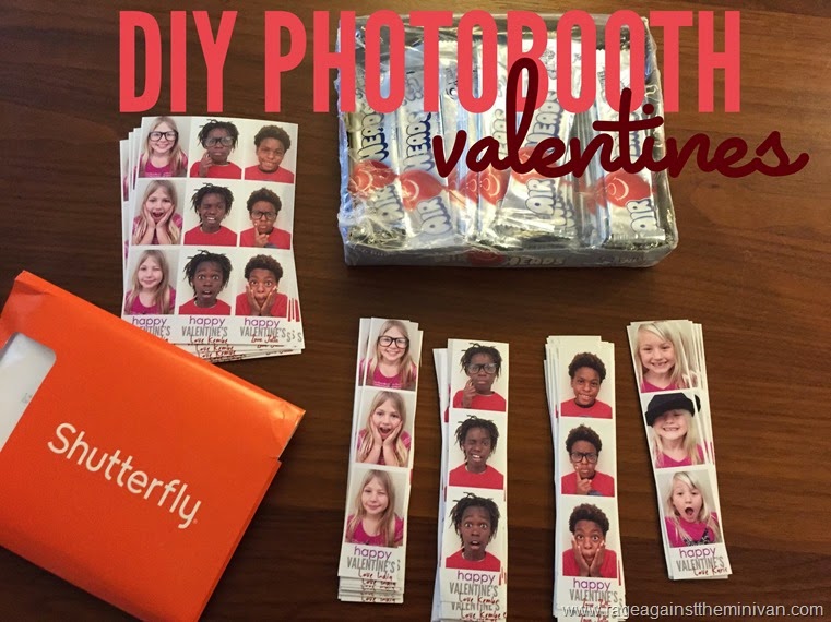 DIY photobooth valentines that are cheap and easy to make