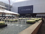 The entrance to Hall 1 (there are 7!) where we spent most of our day. I love how well-manicured the entrance fountains are.