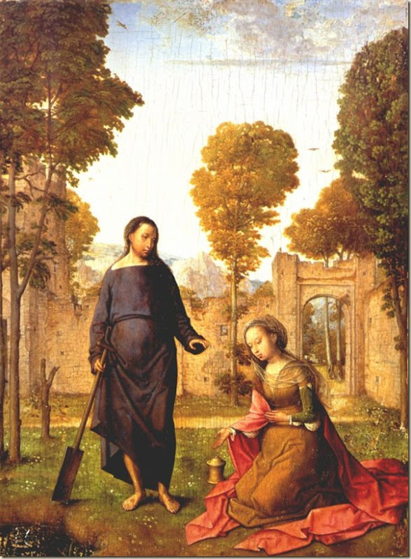 Juan de Flandes, Noli me tangere