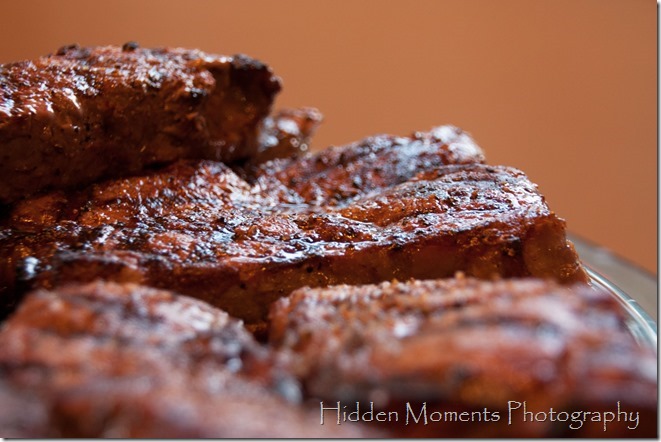 An orgy of steak