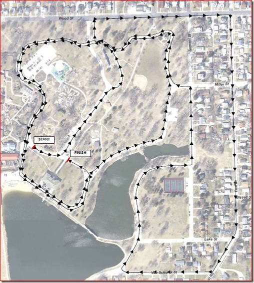 2011 TurkeyTrot Map