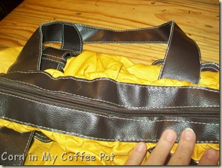 Yellow purse- Sewing 027 Yellow purse- Sewing 027