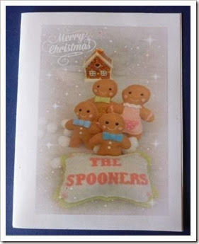 Gingerbread Christmas Card