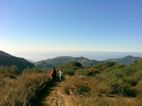 Climbing up the trail Photo