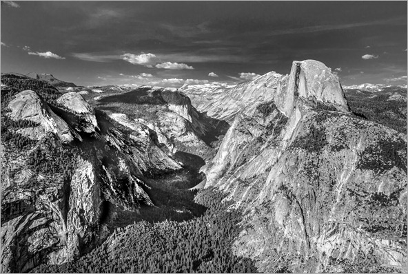 0001 - Half Dome From Glacier Point-