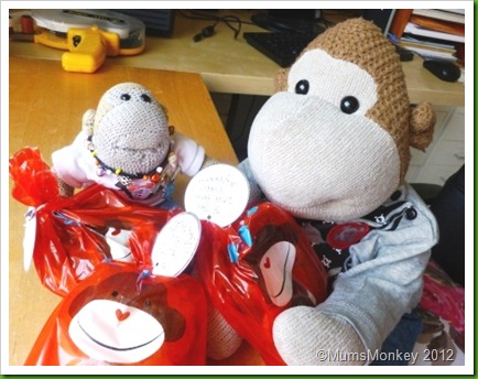 Monkey gift bags Monkey gift bags