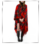 I am constantly freezing at my desk. This oversized tartan wool wrap would certainly keep in the heat. ($275, annmashburn.com)