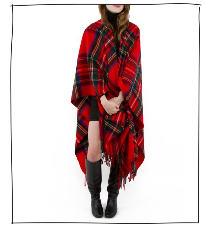 I am constantly freezing at my desk. This oversized tartan wool wrap would certainly keep in the heat. ($275, annmashburn.com) I am constantly freezing at my desk. This oversized tartan wool wrap would certainly keep in the heat. ($275, annmashburn.com)
