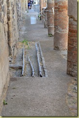 Water pipes in street