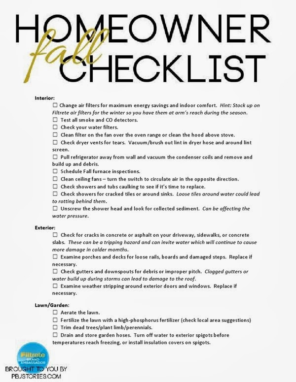Homeowner Fall Safety Checklist Homeowner Fall Safety Checklist