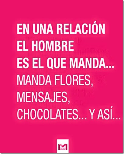 el hombre manda el hombre manda