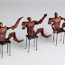 Object: 12788 - Vreemde vogels 2 (3 beelden) - 20 cm - € 3450,= Object: 12788 - Vreemde vogels 2 (3 beelden) - 20 cm - € 3450,=