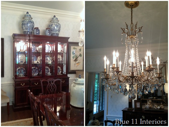 Dining room collage