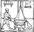 Alchemical And Distilling Apparatus From John French The Art Of Distillation 1651 Fig24