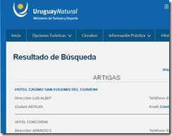 Alojamiento en Uruguay