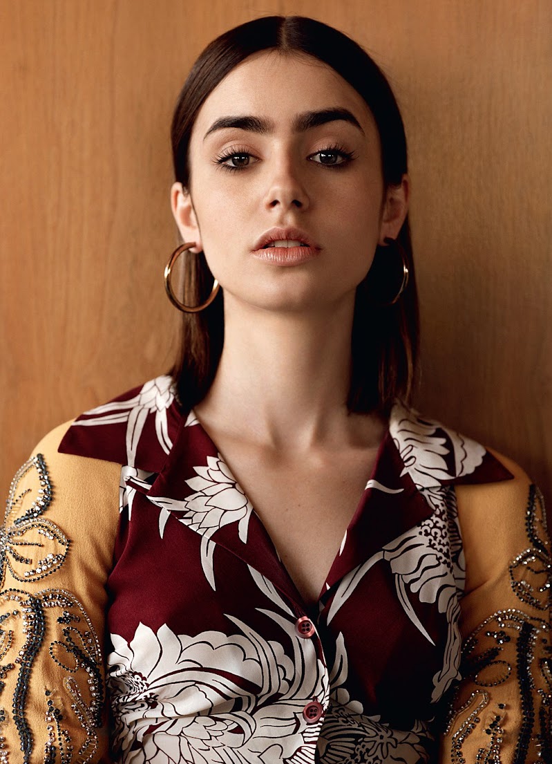 Лили Коллинз / Фотосессия для «Vanity Fair» FR 2013. Обсуждение на ...