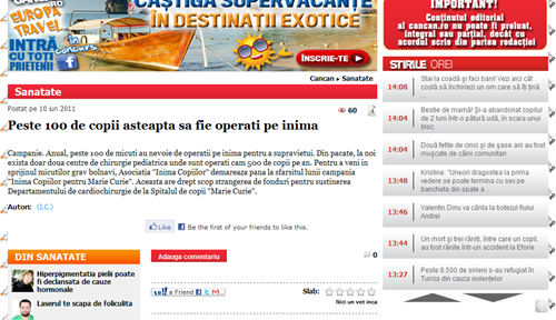 Peste 100 de copii asteapta sa fie operati pe inima I Cancan_14_06_2011397 Peste 100 de copii asteapta sa fie operati pe inima I Cancan_14_06_2011397